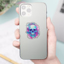 Search for colourful skull stickers Floral
