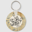 Search for writing key rings Flower