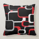 Search for red white grey cushions Retro