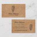 Search for microphone business cards Mike