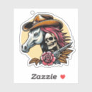 Search for cowboy skull stickers Skeleton