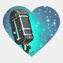 Search for vintage microphone stickers Singing