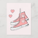 Search for sneakers postcards Pink