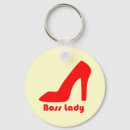 Search for high heeled shoes key rings Red