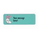 Search for easter bunny return address labels Cute