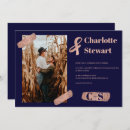 Search for brushstroke wedding invitations Navy blue