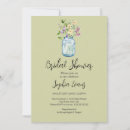 Search for mason jar bridal shower invitations Simple