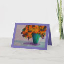 Search for flowers in a vase cards Orange