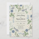 Search for floral wedding invitations Greenery