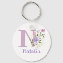 Search for letter n key rings Flowers