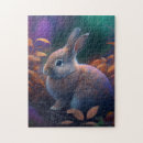 Search for rabbit puzzles Colorful