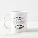 Search for funny back to school mugs Thank you