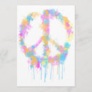 Search for peace greeting Blue