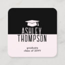 Search for graduation name business cards Elegant