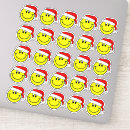 Search for santa claus face stickers Funny