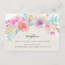 Search for colourful wedding reception invitations Flowers