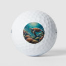 Search for turtle golf balls Sea
