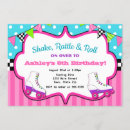 Search for roller skating party invitations For her