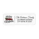 Search for modern chalkboard return address labels Merry christmas