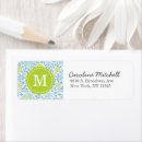 Search for blue damask monogram Girly