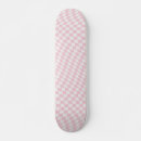 Search for checkered skateboards Pink