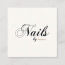 Search for nail tech business cards Social media