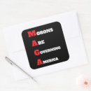 Search for morons stickers Maga