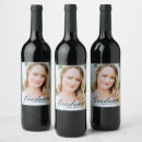 Search for photo wine labels Graduation party