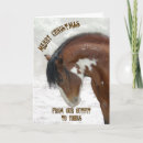 Search for equestrian christmas cards Western