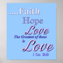 Search for faith hope love posters God