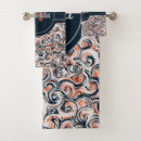Search for black and white abstract bath towels Elegant