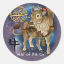 Search for year of the ox stickers Cow