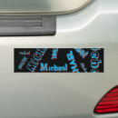Search for blue pattern bumper stickers Red