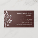 Search for branches business cards Leaf