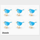 Search for cute little birds stickers For kids