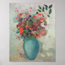 Search for turquoise flowers posters Blue