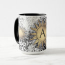 Search for antique patterns mugs Black
