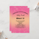 Search for formal sweet 16 invitations Pink