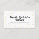 Search for cream colored business cards Sprinkles