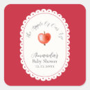 Search for red apple fruit stickers Apple of our eye
