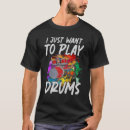 Search for rock drummer clothing Set