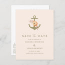 Search for floral anchor invitations Nautical