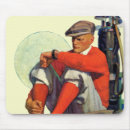 Search for golfers mousepads Illustration