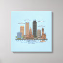Search for boston skyline canvas prints Massachusetts