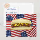Search for dog flag postcards 4th of july