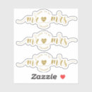 Search for transparent gold stickers Couple