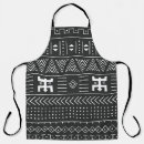 Search for black art aprons Geometric