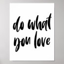 Search for do what you love posters Passion