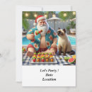 Search for bbq christmas invitations Santa