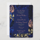 Search for royal blue save the dates Butterfly